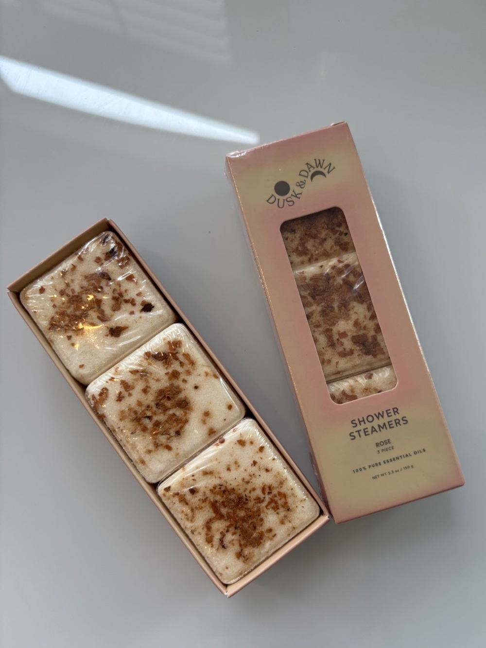 Aromatherapy Shower Steamers - Rose Scented Set